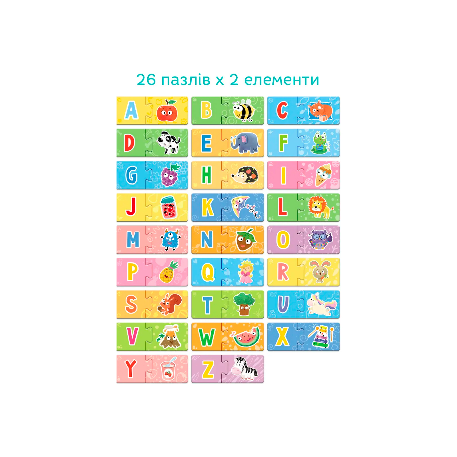Обучающий набор DoDo Обучающая игра Английский алфавит (301226) изображение 2