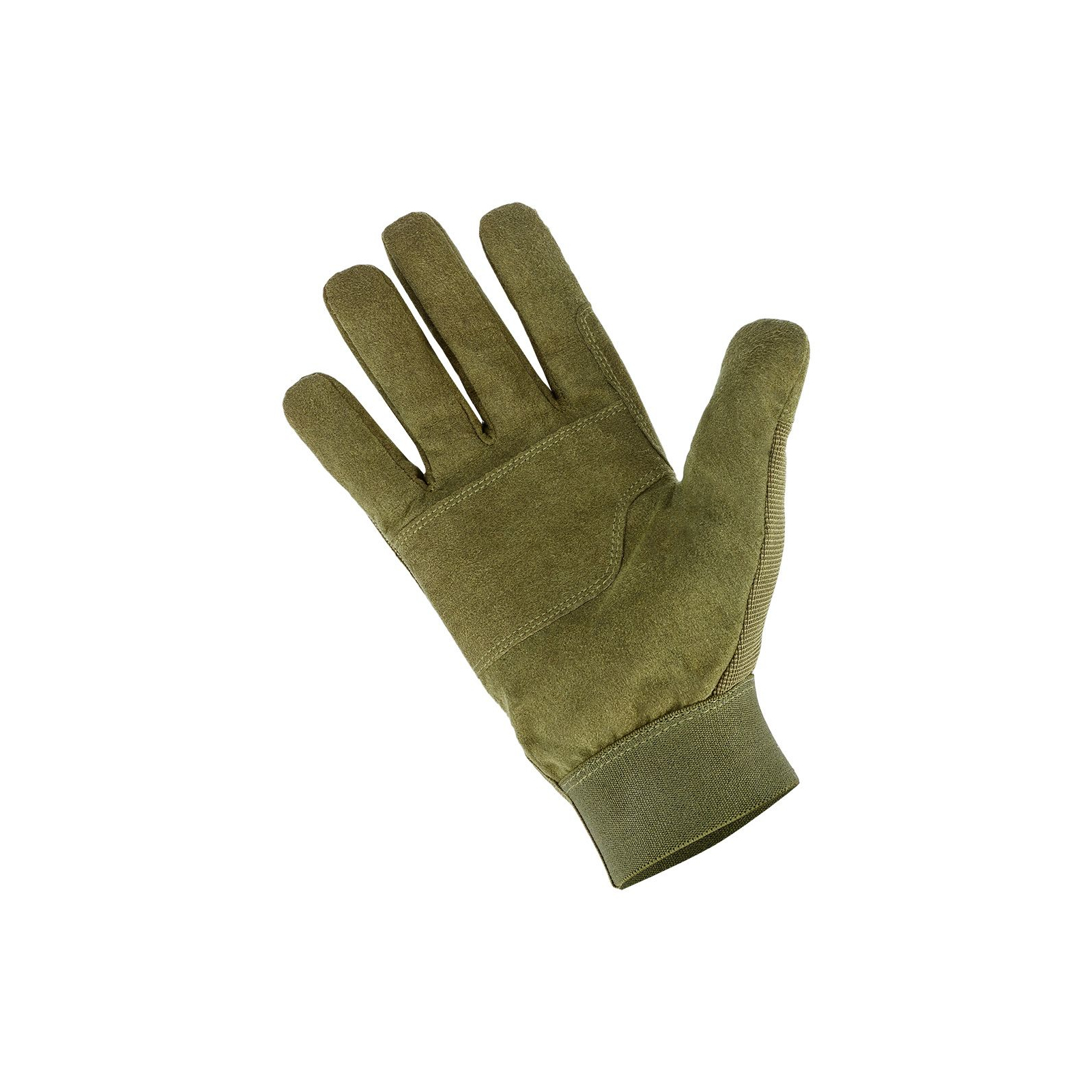 Захисні рукавиці Neo Tools тактичні 100% поліестер та синтетична шкіра, р.10, оливковий (97-608-10) зображення 6