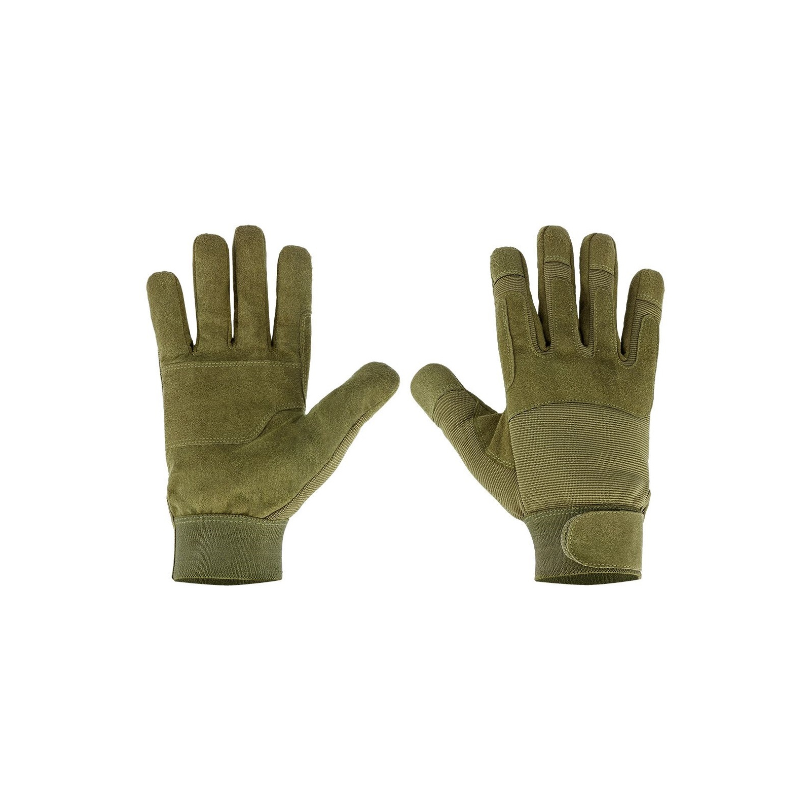 Захисні рукавиці Neo Tools тактичні 100% поліестер та синтетична шкіра, р.8, оливковий (97-608-8)