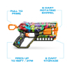 Игрушечное оружие Zuru X-Shot Быстрострельный бластер Skins Griefer Graffiti (12 патронов) (36561G) изображение 3