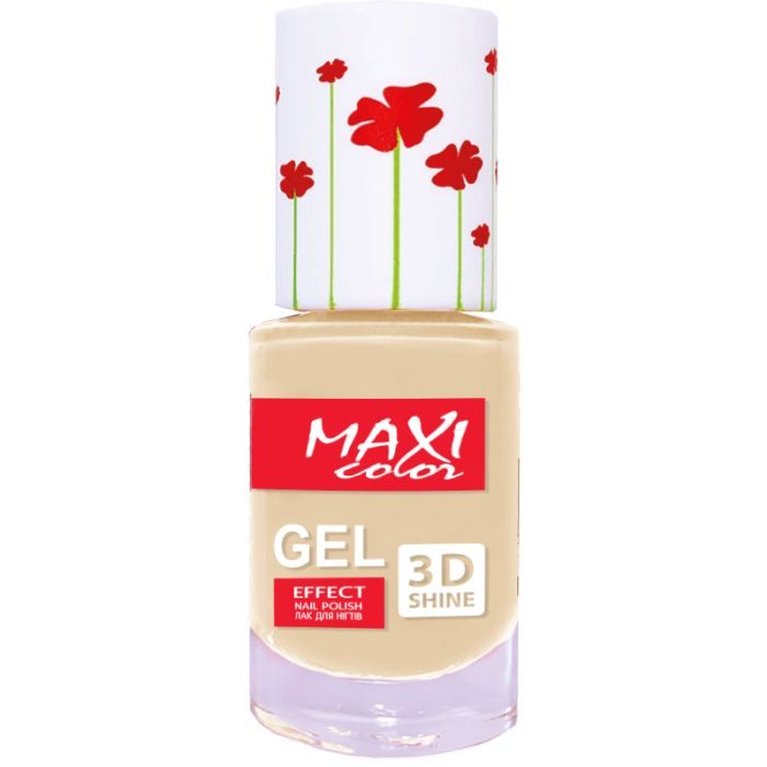Лак для ногтей Maxi Color Gel Effect Hot Summer 02 (4823077506772)