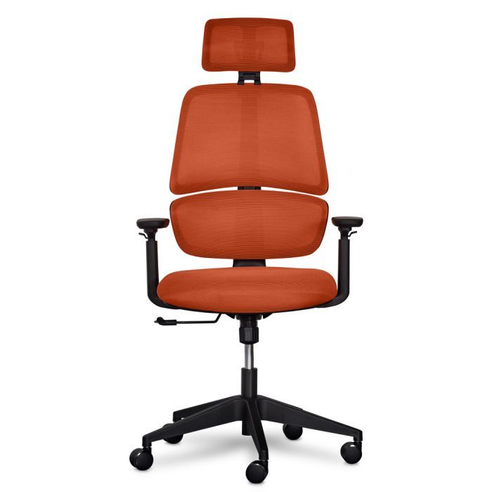 Офісне крісло Mealux Leo Air Orange (Y-543 KBY) зображення 2