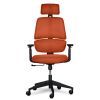 Офісне крісло Mealux Leo Air Orange (Y-543 KBY) зображення 2