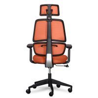 Офісне крісло Mealux Leo Air Black (Y-543 KB) зображення 7