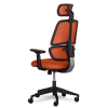Офісне крісло Mealux Leo Air Orange (Y-543 KBY) зображення 8