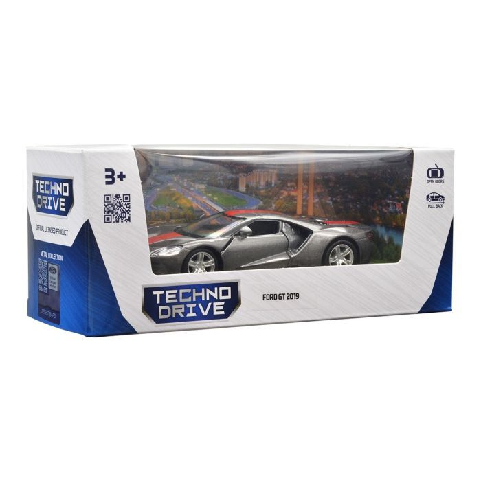 Машина TechnoDrive Ford GT 2019 серый (250338U) изображение 2