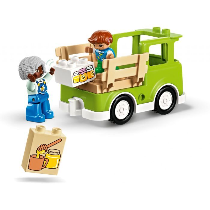 Конструктор LEGO DUPLO Town Догляд за бджолами й вуликами 22 деталей (10419) зображення 3