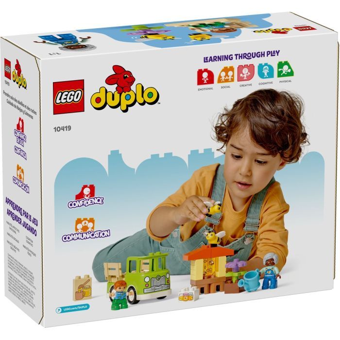 Конструктор LEGO DUPLO Town Догляд за бджолами й вуликами 22 деталей (10419) зображення 5