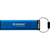 USB флеш накопитель Kingston 128GB IronKey Keypad 200 AES-256 Encrypted Blue USB 3.2 (IKKP200/128GB) изображение 5