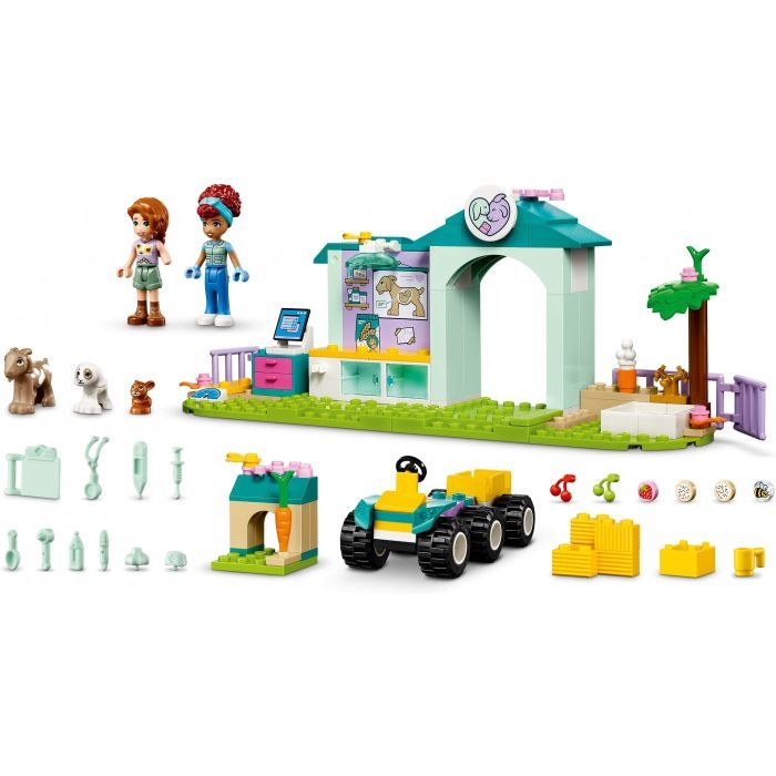 Конструктор LEGO Friends Ветеринарна клініка для сільськогосподарських тварин 161 деталей (42632) зображення 3