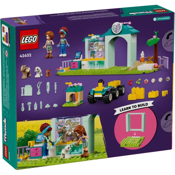 Конструктор LEGO Friends Ветеринарна клініка для сільськогосподарських тварин 161 деталей (42632) зображення 8