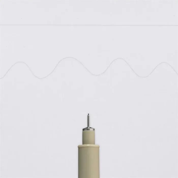 Лайнер Sakura Pigma Micron (0.05) 0,2мм светлый Серый (084511332881) изображение 3
