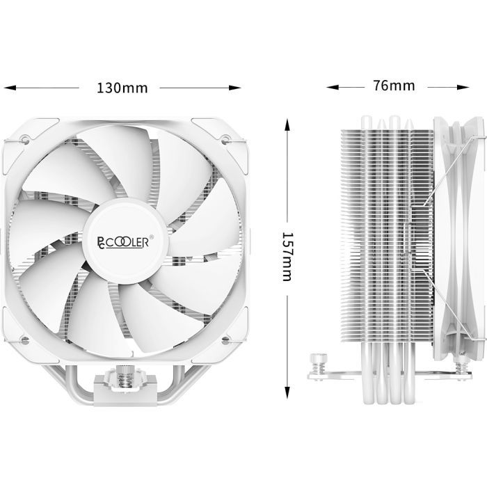 Кулер до процесора PcCooler PALADIN EX400S (PALADIN 400 WH) зображення 9