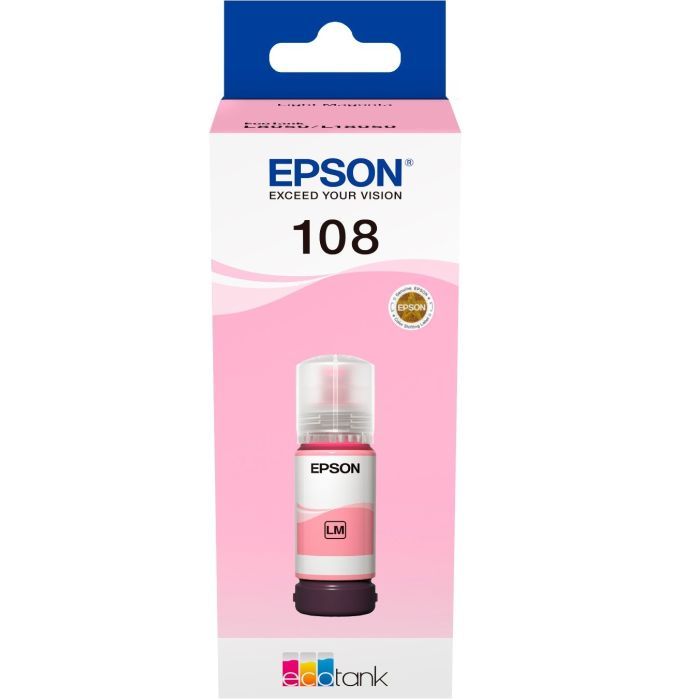 Контейнер з чорнилом Epson 108 EcoTank L8050/L18050 black (C13T09C14A) зображення 2