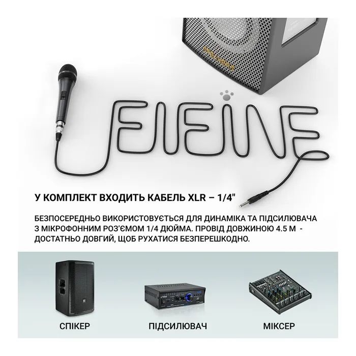 Мікрофон Fifine K6 Black (K6) зображення 4