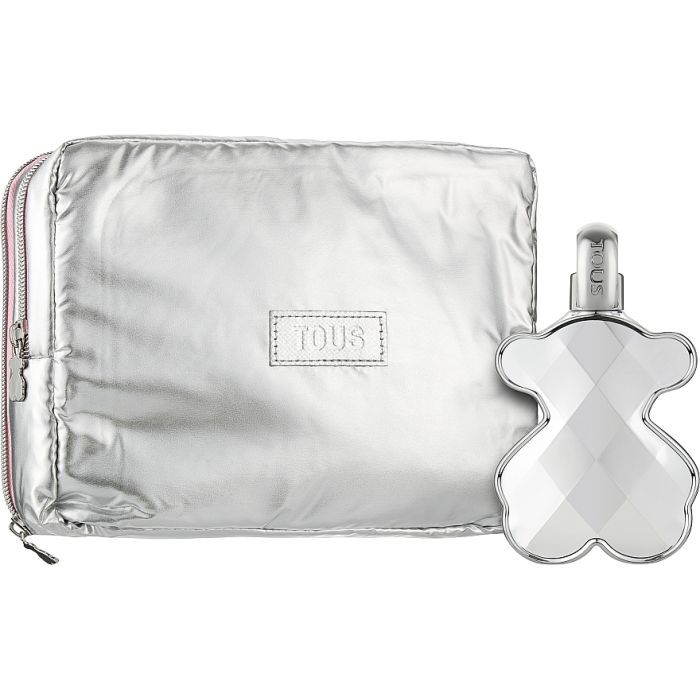 Набір косметики Tous LoveMe The Silver Parfum парфумована вода 90 мл + косметичка (8436603330923) зображення 2