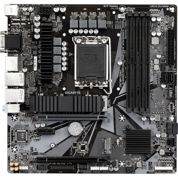 Материнская плата GIGABYTE Q670M D3H