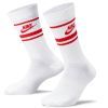 Шкарпетки Nike U NK NSW EVERYDAY ESSENTIAL CR 3PR DX5089-102 34-38 3 пари Білий/Червоний (196148786163) зображення 2