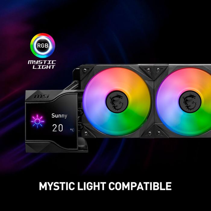 Система жидкостного охлаждения MSI MPG CORELIQUID D360 изображение 12