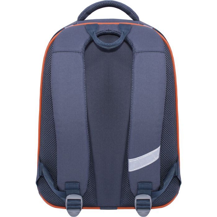 Портфель Bagland Turtle 17 л. сiрий 499 (0013466) (73697901) зображення 2