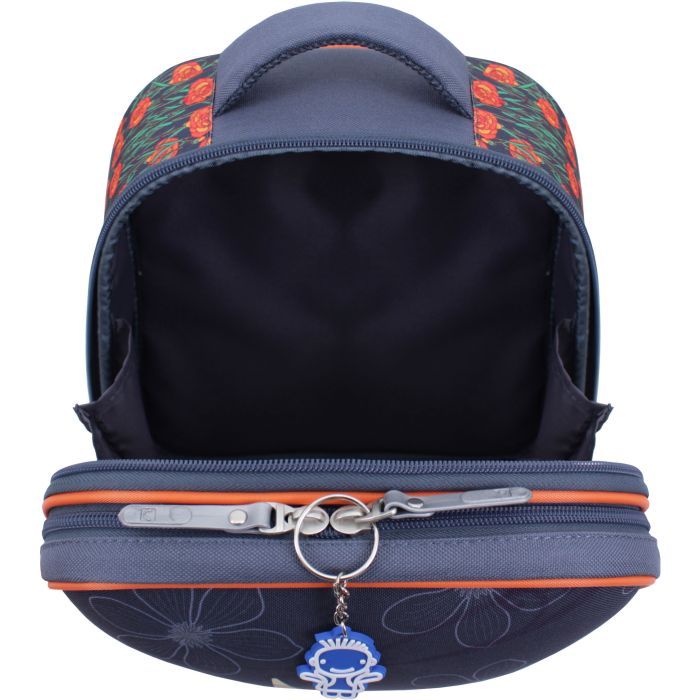 Портфель Bagland Turtle 17 л. сiрий 499 (0013466) (73697901) зображення 4