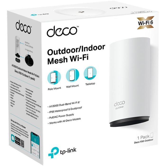 Маршрутизатор TP-Link DECO-X50-Outdoor-1-PACK зображення 2