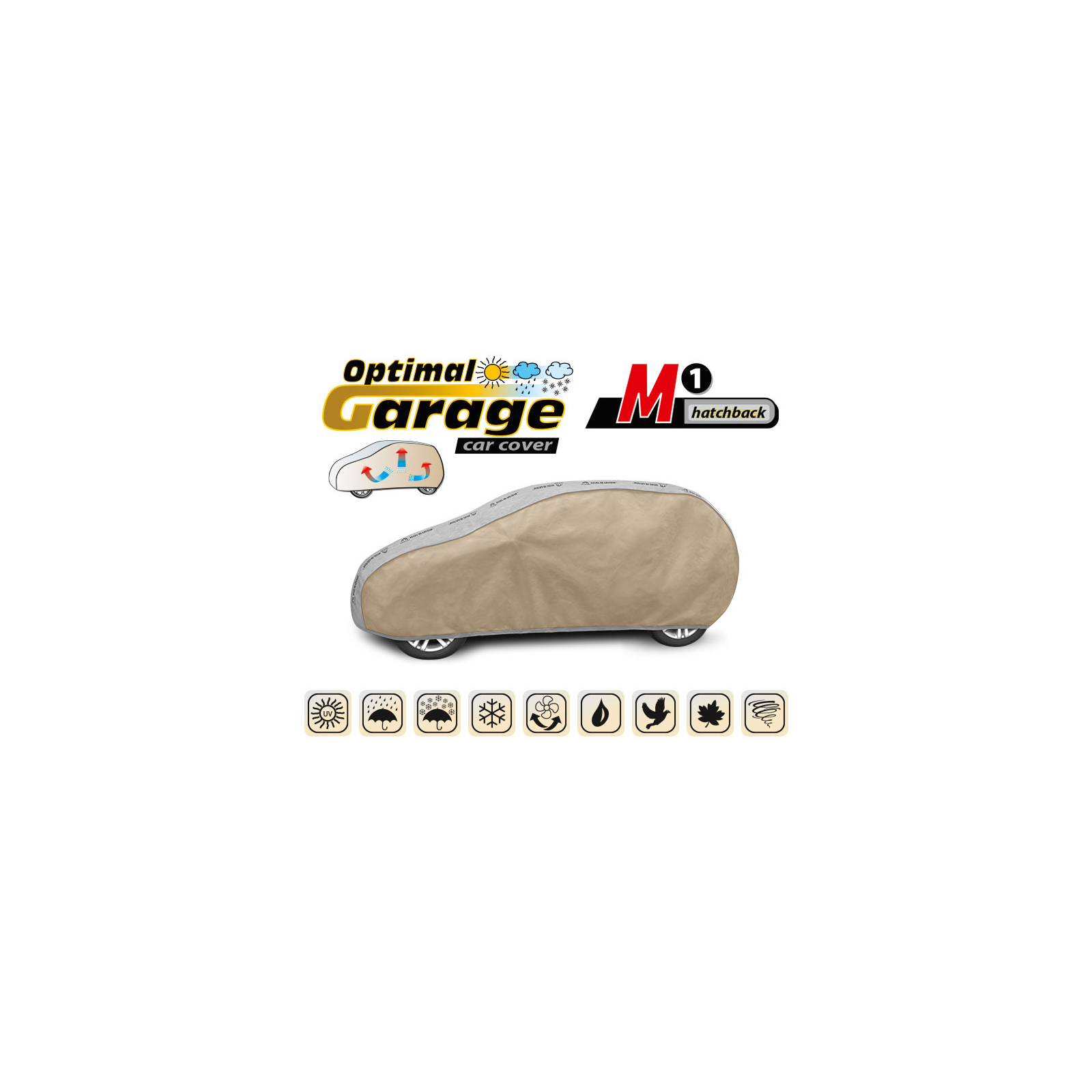 Тент автомобильный Kegel-Blazusiak "Optimal Garage" M1 hatchback (5-4313-241-2092) изображение 3