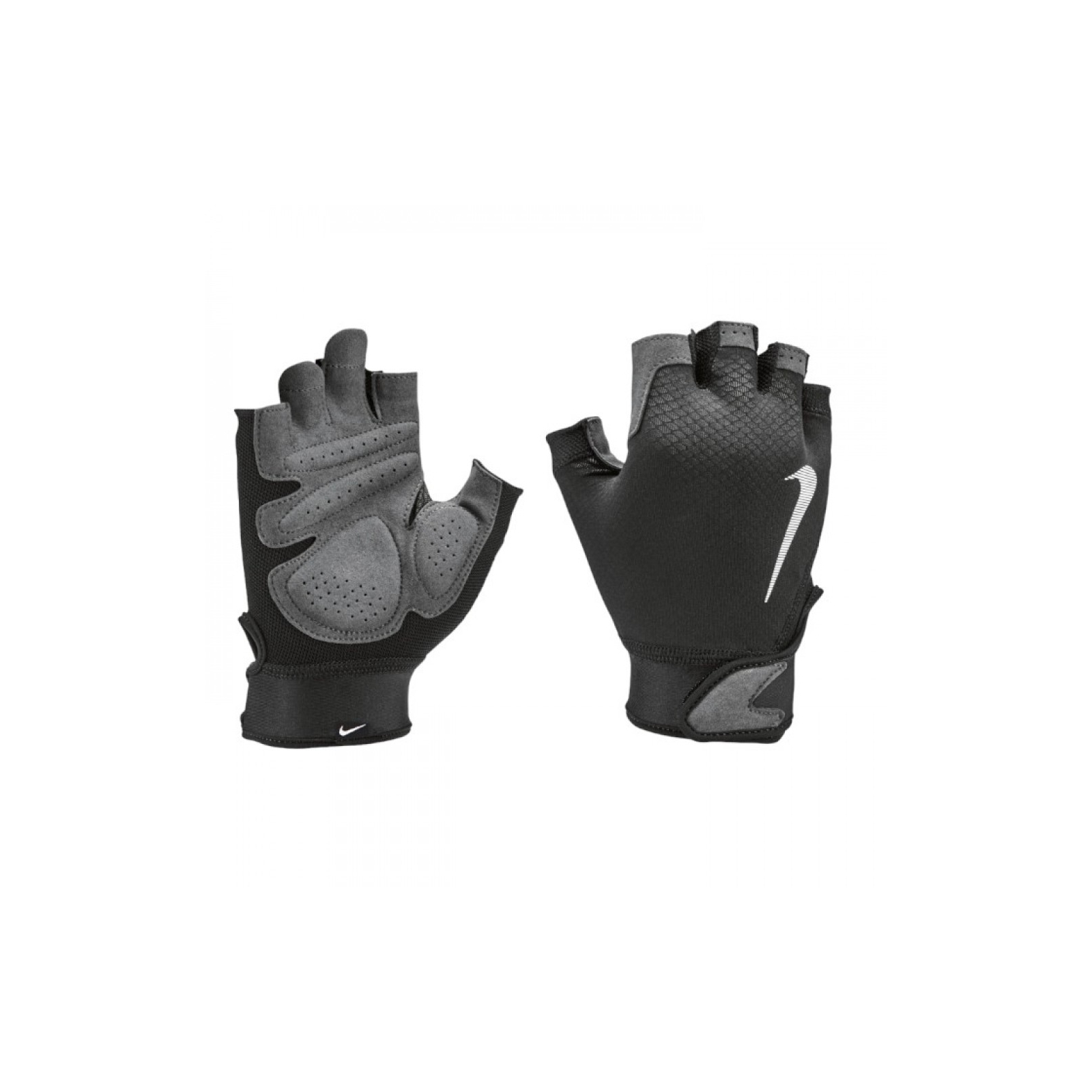 Перчатки для фитнеса Nike M Ultimate FG чорний, білий Чол L N.LG.C2.017.LG (887791174246)