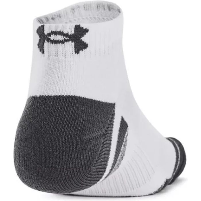 Носки Under Armour 1379504-100 Performance Tech 3 пари Low білий LG (196884006440) изображение 2