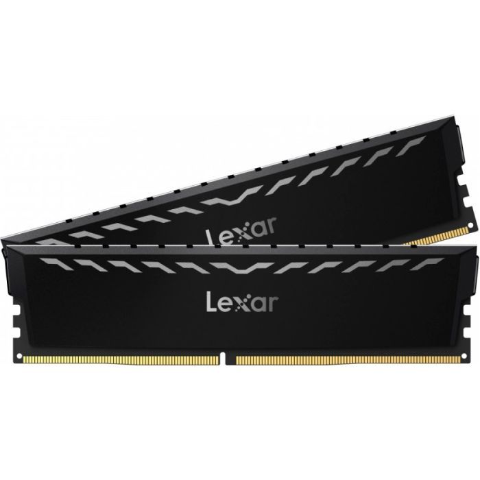 Модуль памяти для компьютера DDR4 16GB (2x8GB) 3600 MHz THOR Black Lexar (LD4U08G36C18LG-RGD) изображение 3