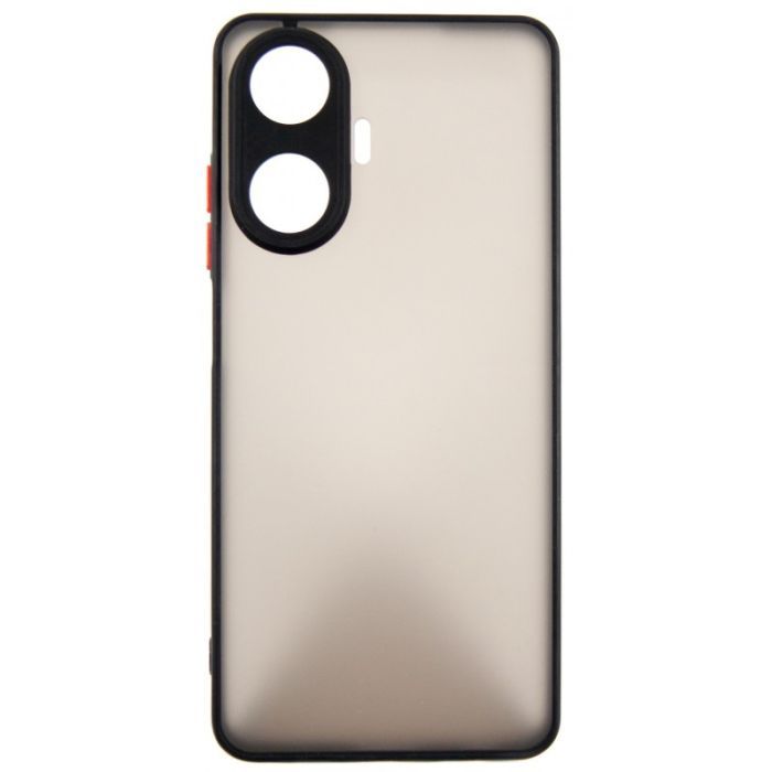 Чехол для мобильного телефона Dengos Kit for Realme C55 case + glass (Black) (DG-KM-34) изображение 2