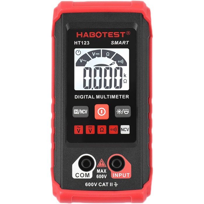 Цифровой мультиметр Habotest HT123 DC600V, AC600V (HT123)