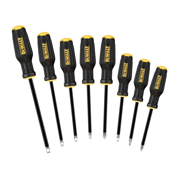 Набор отверток DeWALT TOUGHSERIES MAX FIT, 8 шт. (DWHT65102-0)