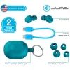 Наушники Jlab JBuds Mini Aqua Teal (IEUEBJBMINIRAQUA124) изображение 7