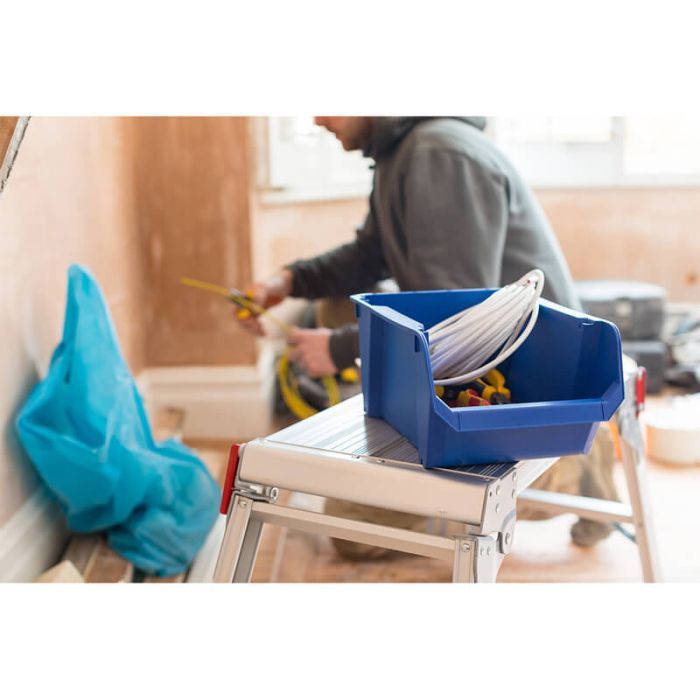 Ящик для інструментів Stanley лоток сортувальний великий, синій, 340x226x155 мм (STST82743-1) зображення 3