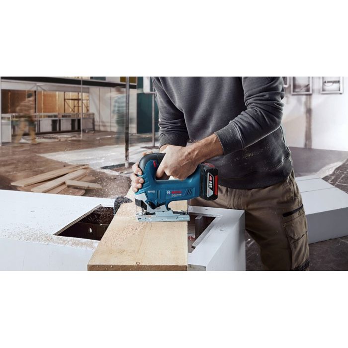 Электролобзик Bosch GST 185-LI 18В, 0-3500 об/мин, 2.4кг (без АКБ и ЗУ) (0.601.5B3.021) изображение 10
