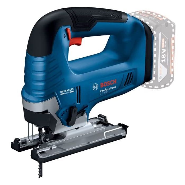 Электролобзик Bosch GST 185-LI 18В, 0-3500 об/мин, 2.4кг (без АКБ и ЗУ) (0.601.5B3.021)