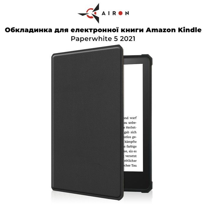 Чехол для электронной книги AirOn Premium Amazon Kindle Paperwhite 5 2021 black (6946795850191) изображение 8