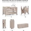 Детский манеж Kinderkraft с пеленатором Joy 2 Beige (5902533925162) изображение 3