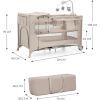 Детский манеж Kinderkraft с пеленатором Joy 2 Beige (5902533925162) изображение 8