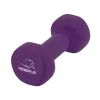 Гантель PowerPlay вінілові 4125 Achilles 2 х 2.5 кг Фіолетові (PP_4125_2.5kg_2in) изображение 4