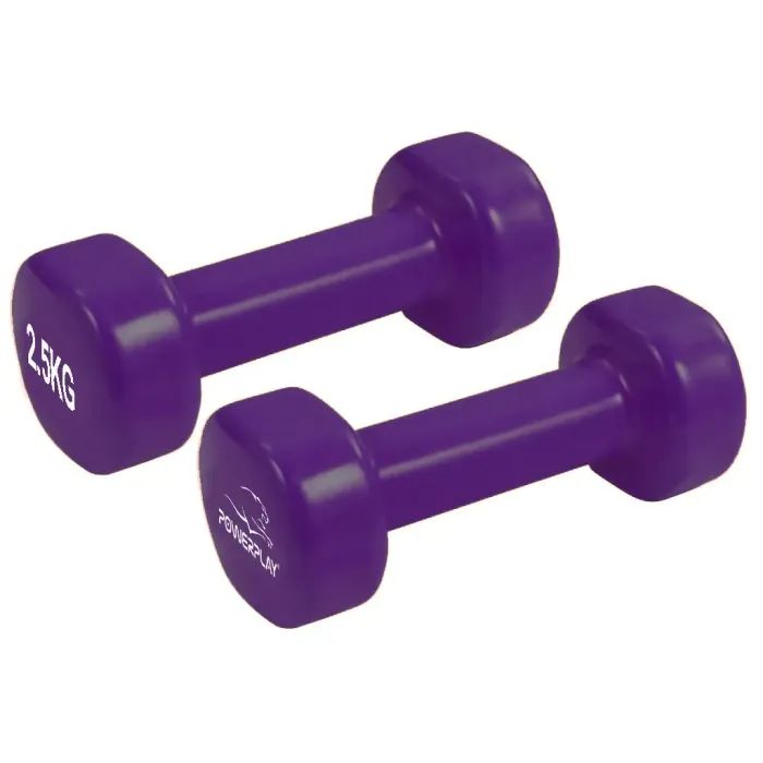 Гантель PowerPlay вінілові 4125 Achilles 2 х 3 кг Зелені (PP_4125_3kg_2in) изображение 6