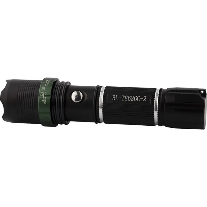 Фонарь X-Balog UV 2 діоди BL-T8626C-2 алюмінієвий діапазон до 300 м (L0-72) изображение 3