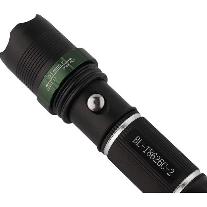 Фонарь X-Balog UV 2 діоди BL-T8626C-2 алюмінієвий діапазон до 300 м (L0-72) изображение 5