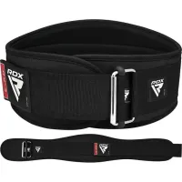 Атлетический пояс RDX RX3 EVA Curve неопреновий Black M (WBE-RX3B-M)