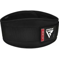 Атлетический пояс RDX RX3 EVA Curve неопреновий Black M (WBE-RX3B-M) изображение 4