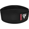 Атлетический пояс RDX RX3 EVA Curve неопреновий Black L (WBE-RX3B-L) изображение 4