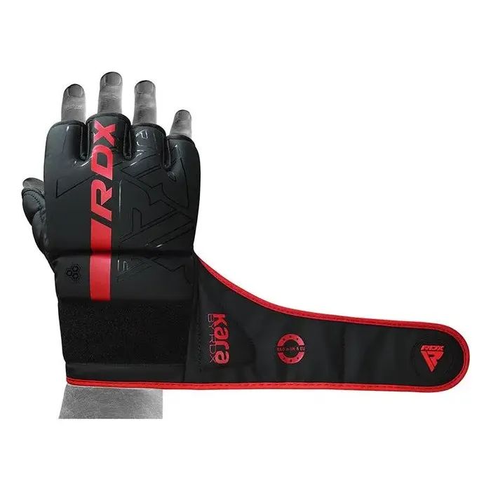 Перчатки для MMA RDX F6 Kara Matte Red Plus L/XL (GSR-F6MR-L/XL+) изображение 4