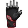 Перчатки для MMA RDX F6 Kara Matte Red Plus L/XL (GSR-F6MR-L/XL+) изображение 5