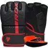 Перчатки для MMA RDX F6 Kara Matte Red Plus L/XL (GSR-F6MR-L/XL+)